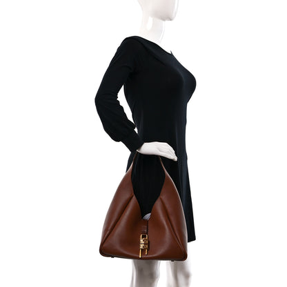 Givenchy Calfskin Medium G-Lock Hobo Tan 2 of 8