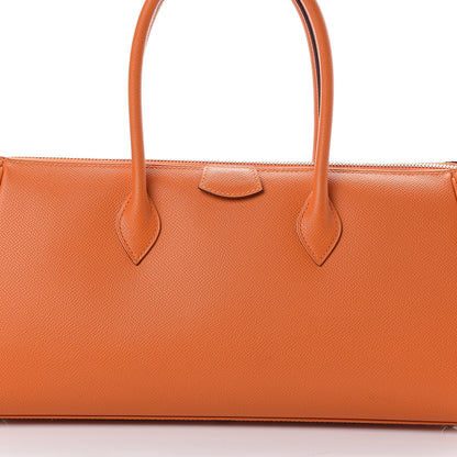 Hermes Epsom Paris Bombay 35 Orange 6 of 8