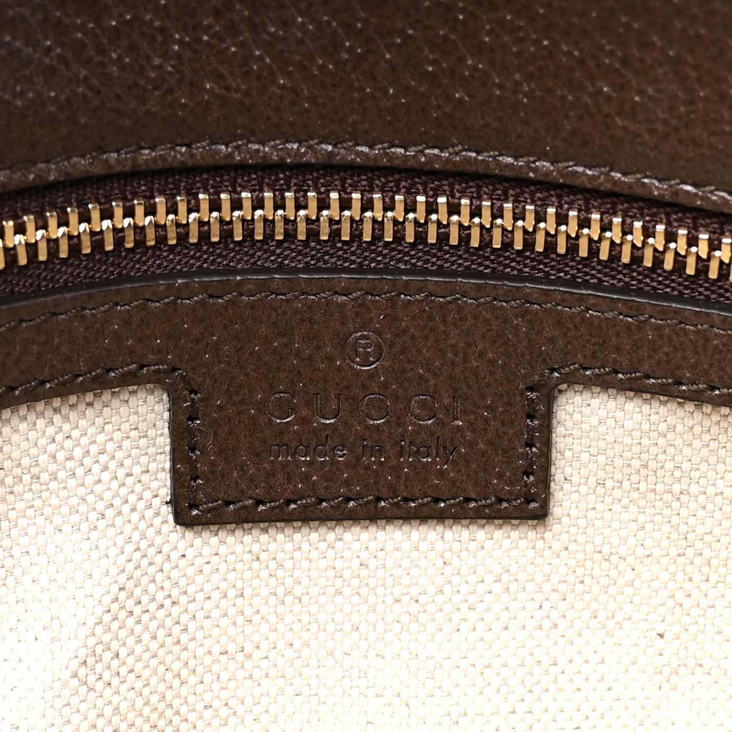 Gucci GG Supreme Monogram Textured Dollar Calfskin Blondie Chain Shoulder Flap Bag Beige Ebony New Acero 6 of 11