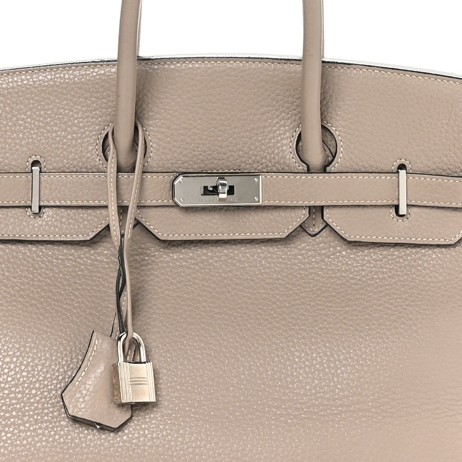 Hermes Togo BIRKIN 35 Gris Tourterelle 8 of 14