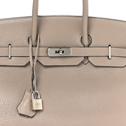 Hermes Togo BIRKIN 35 Gris Tourterelle 8 of 14
