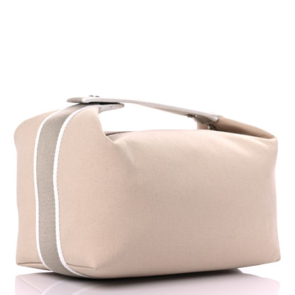 Hermes Canvas Large Bride-A-Brac Pouch Natural 4 of 12