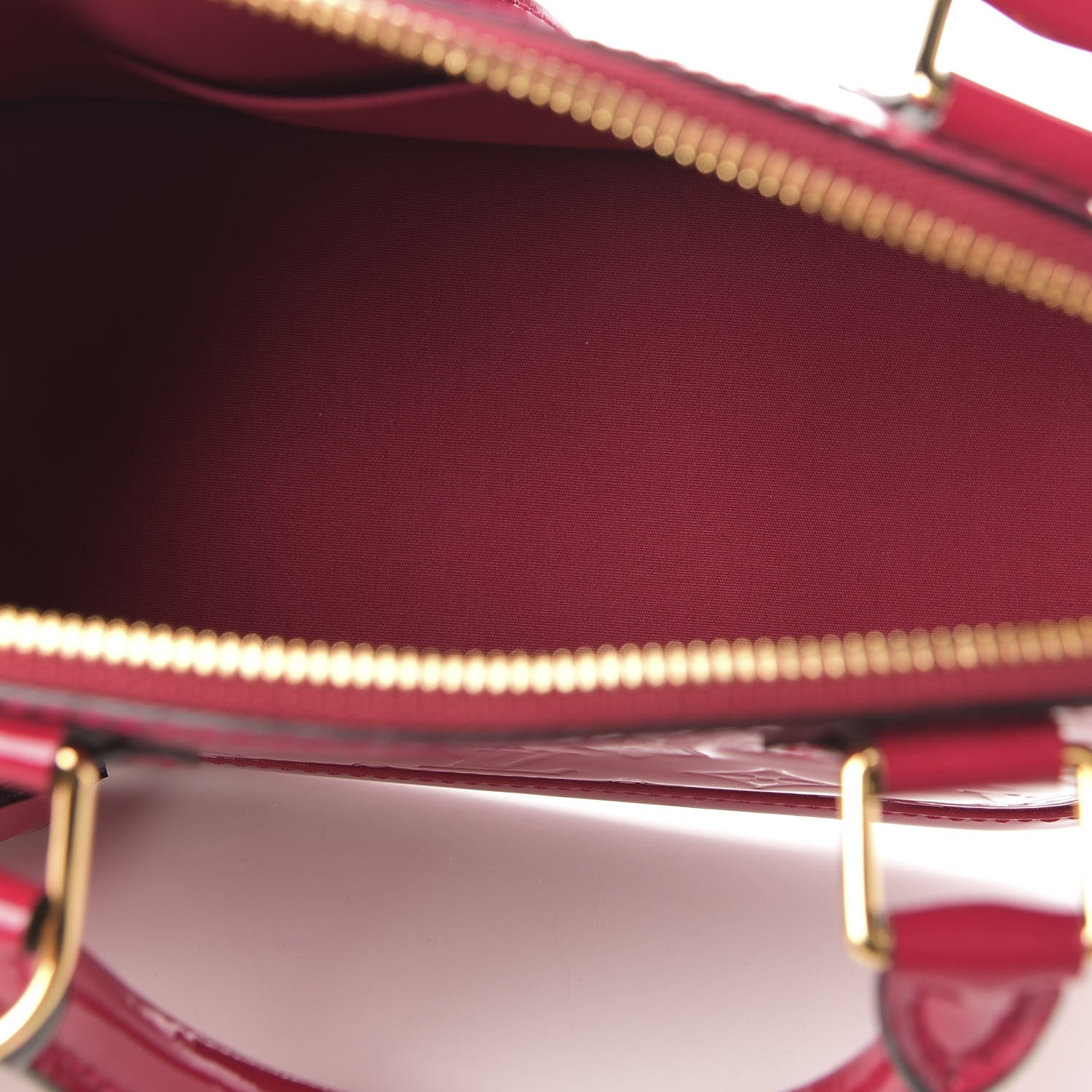 Louis Vuitton Vernis Alma BB Rose Indien 5 of 9