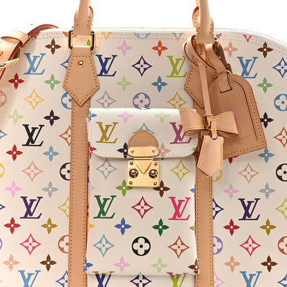 Louis Vuitton LV x TM Monogram Multicolor Alma Travel White 7 of 10