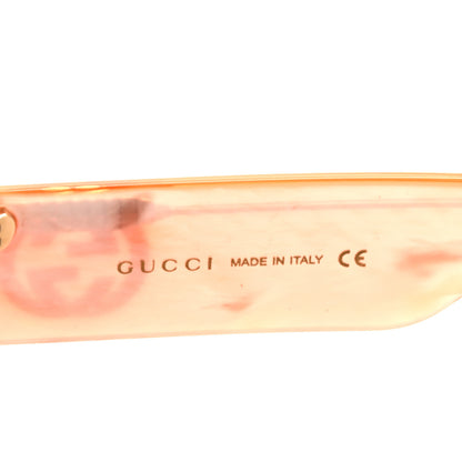 Gucci Acetate Square Sunglasses GG0516S Orange 6 of 9