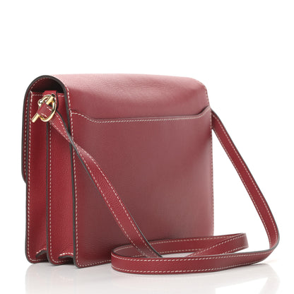 Hermes Evercolor Sac Roulis 23 Rouge Grenat 3 of 10