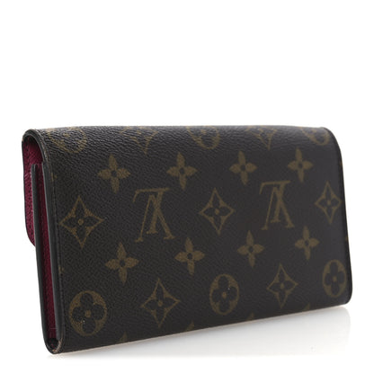Louis Vuitton Monogram Emilie Wallet Fuchsia 3 of 11