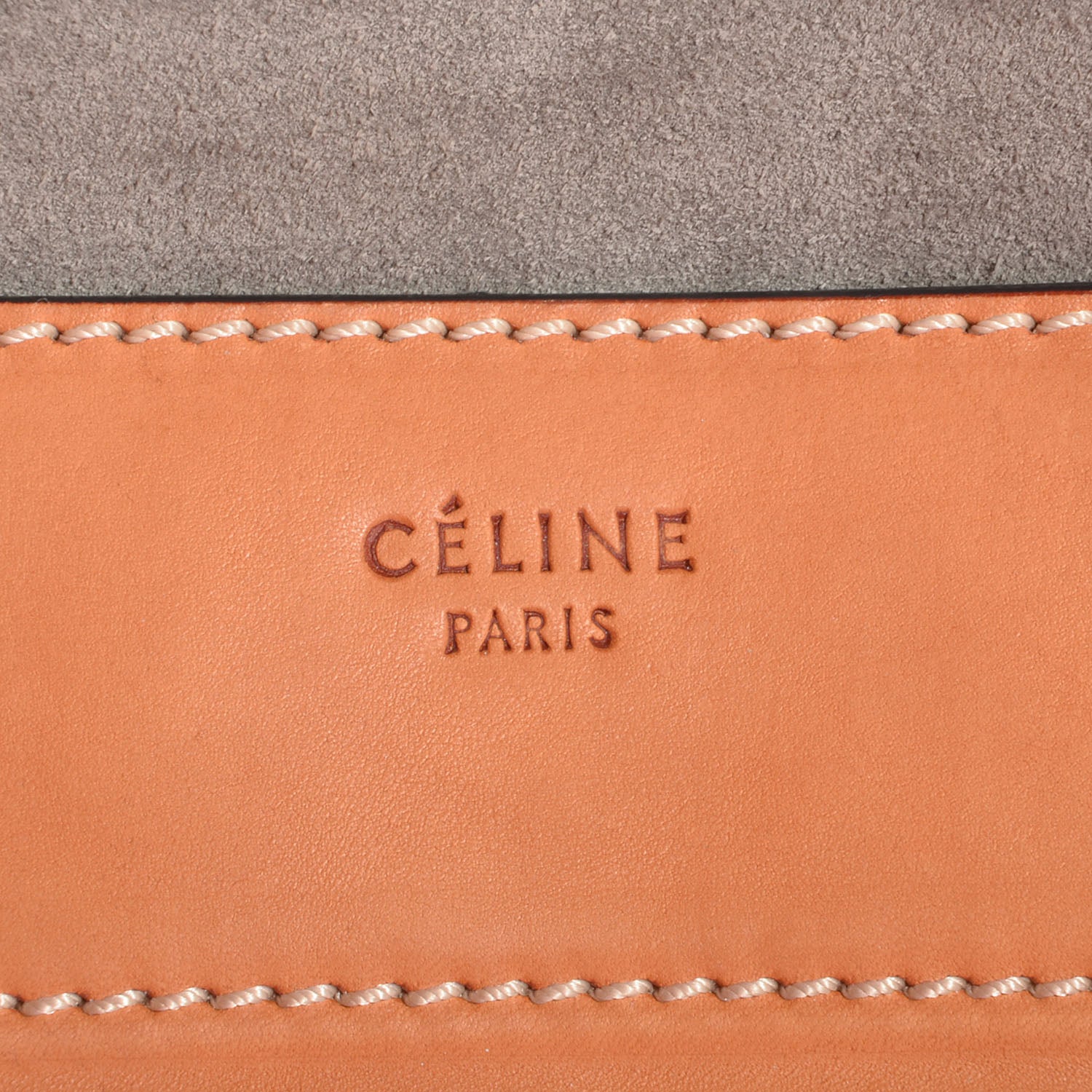 Celine Natural Calfskin Medium Phantom Luggage Tan 5 of 9