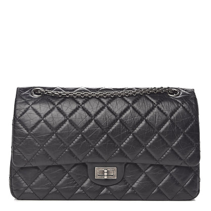 Chanel Aged Calfskin Quilted 2.55 Reissue 226 Flap Black 1 of 10