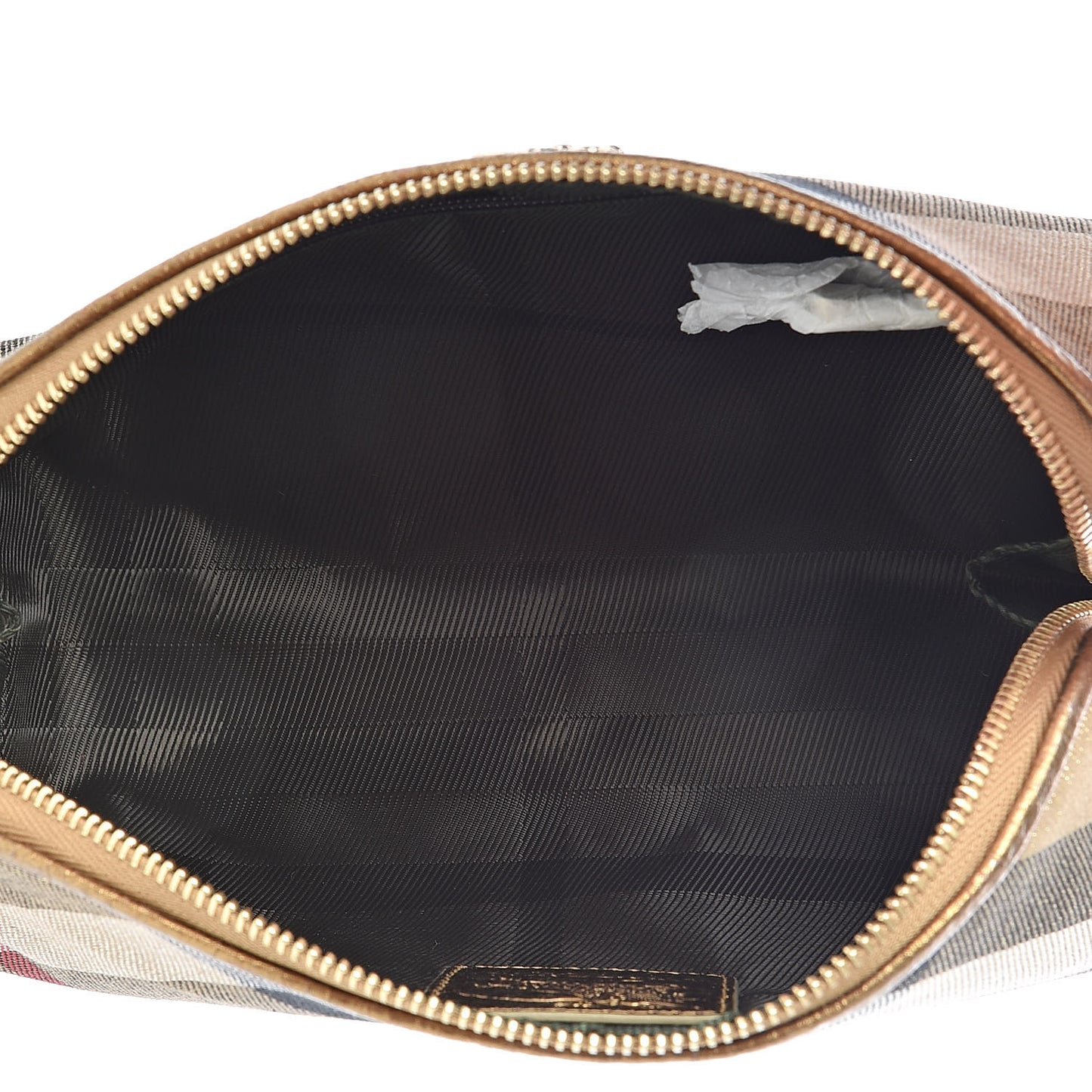 Shimmer Check Cosmetic Bag