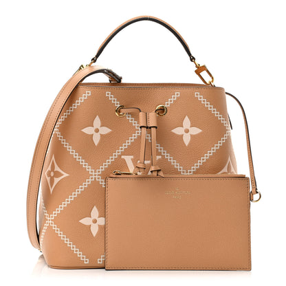 Louis Vuitton Empreinte Monogram Giant Broderies Neonoe MM Arizona 1 of 11