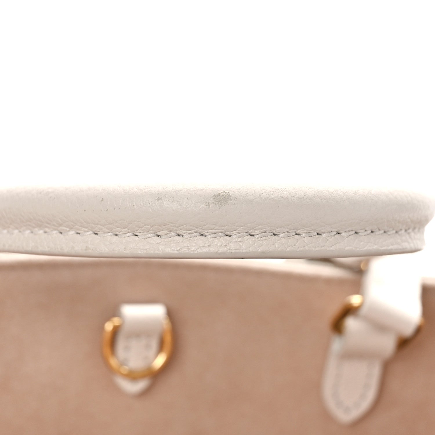 Louis Vuitton Empreinte Monogram Spring In The City Onthego MM Kaki Beige Cream 8 of 17