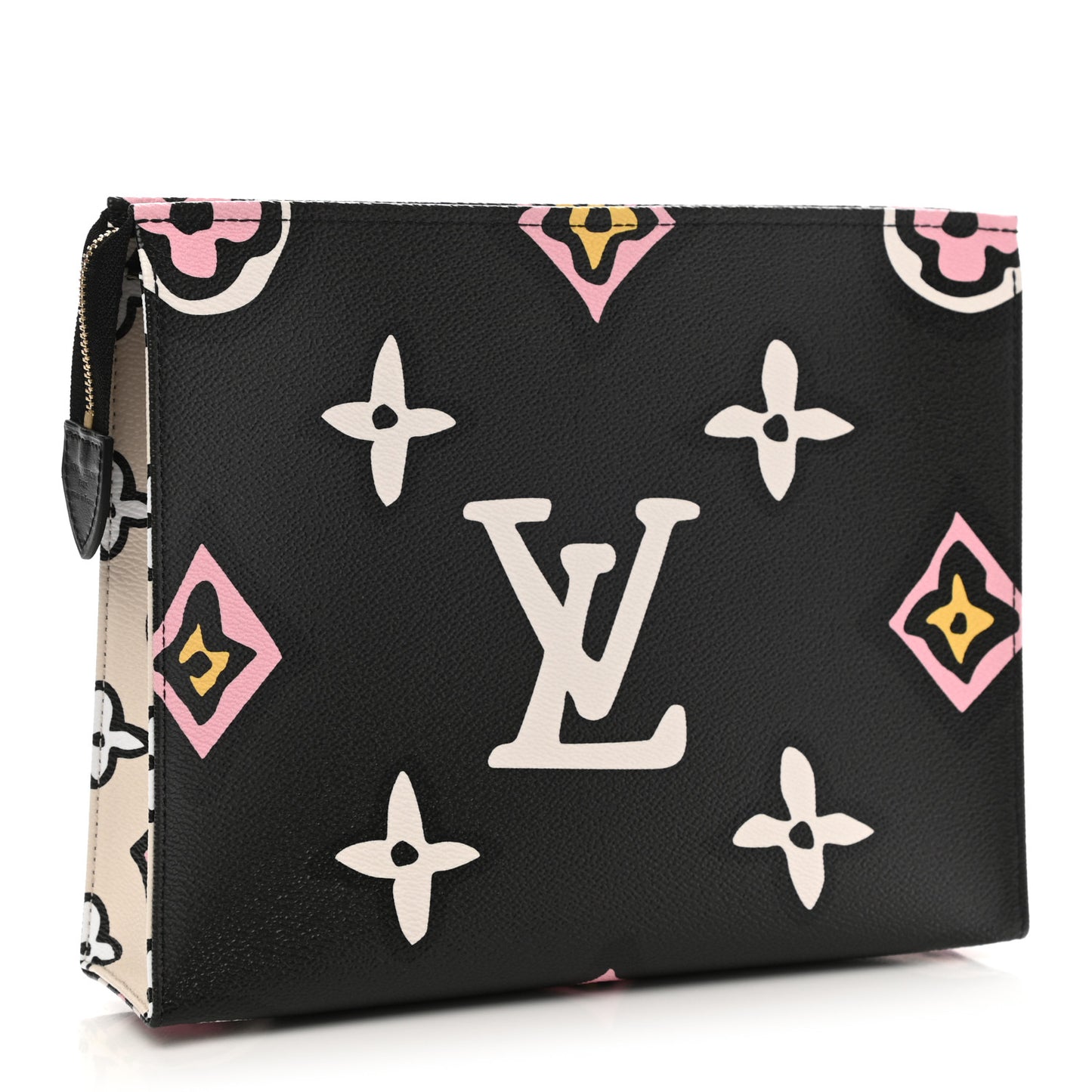 Monogram Giant Wild At Heart Toiletry Pouch 26 Black
