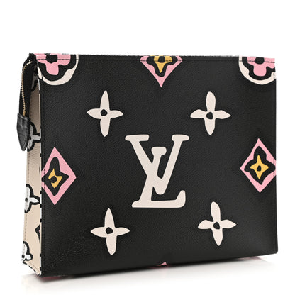 Louis Vuitton Monogram Giant Wild At Heart Toiletry Pouch 26 Black 3 of 7
