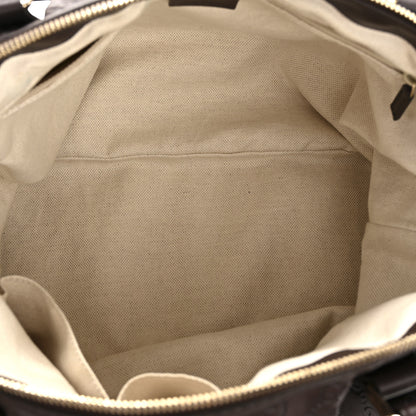 Gucci Guccissima Large Sukey Top Handle Bag Chocolate 5 of 13