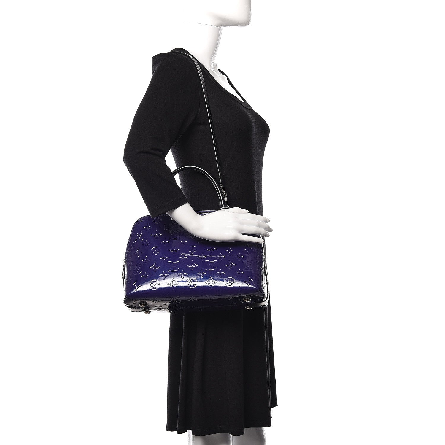 Louis Vuitton Vernis Melrose Blueberry 2 of 12