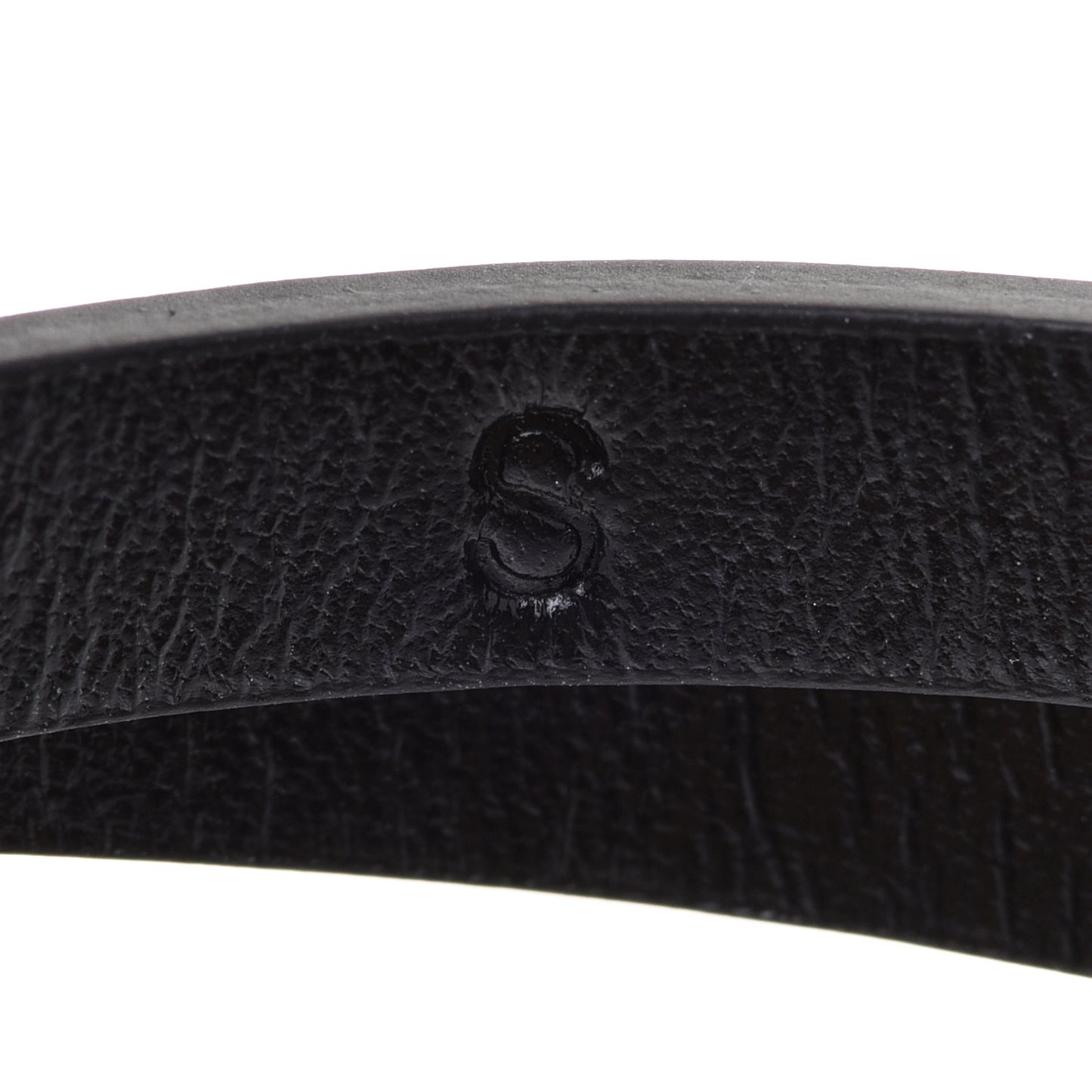 Calfskin CD Bracelet S Black