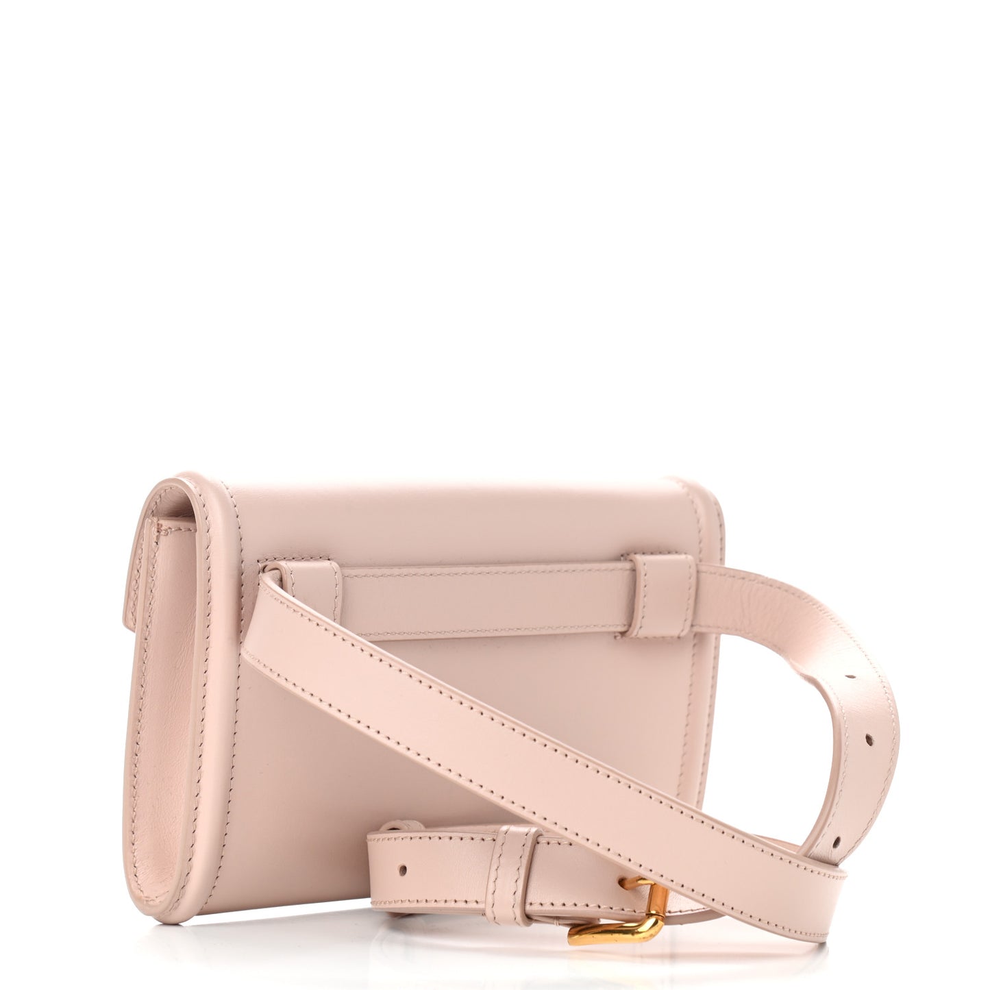 Agnello Vitello Devotion Belt Bag 85 34 Rosa Laminato