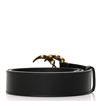 Gucci Calfskin Crystal Double G 40mm Belt 90 36 Black Multicolor 2 of 4