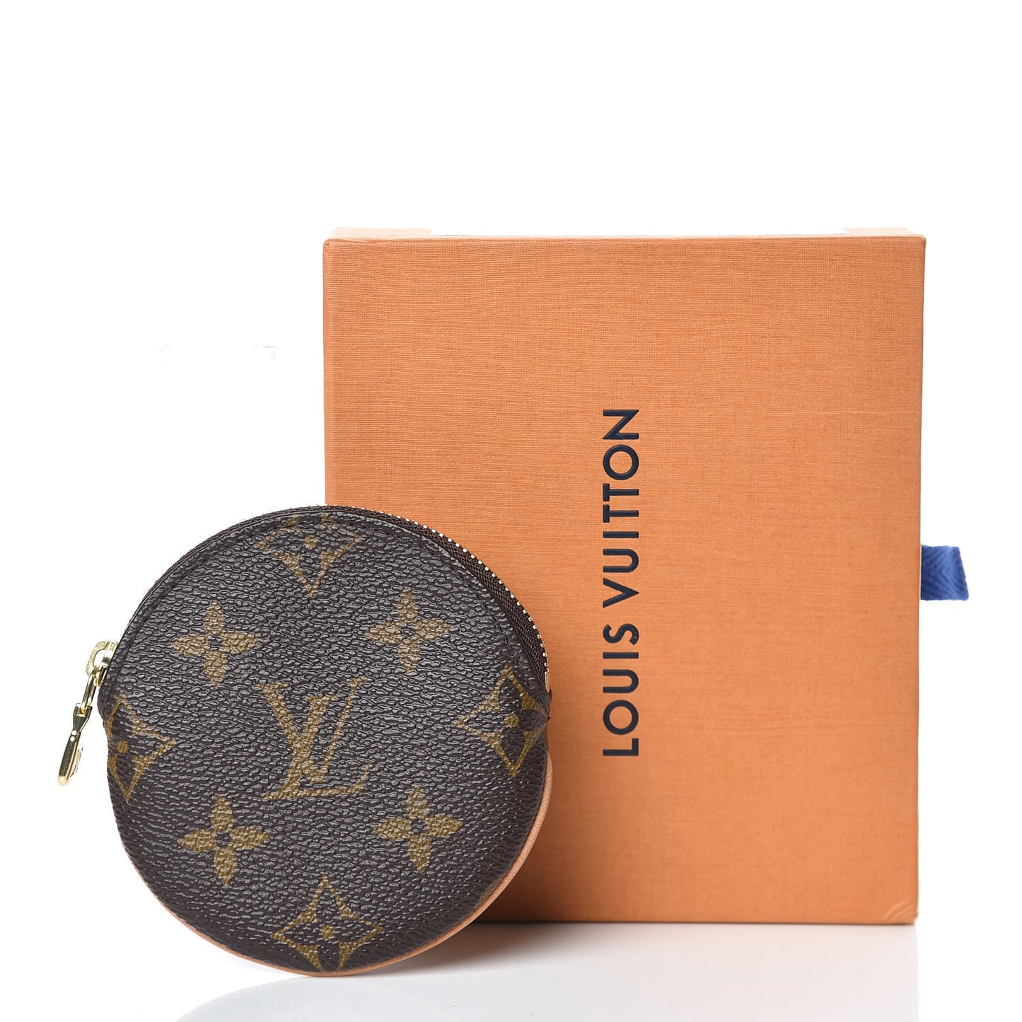 Monogram Round Coin Purse