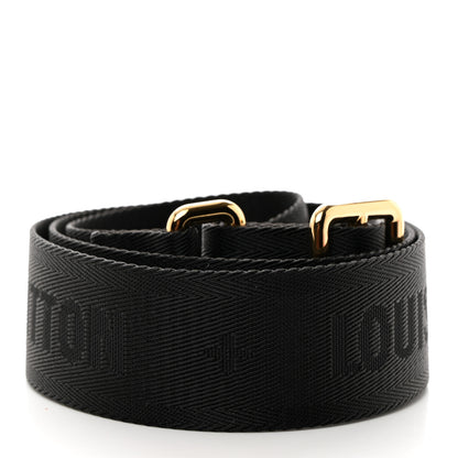 Louis Vuitton Nylon Multi Pochette Accessories Bandouliere Shoulder Strap Black 2 of 4