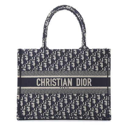 Christian Dior Oblique Medium Book Tote Blue Multicolor 1 of 9