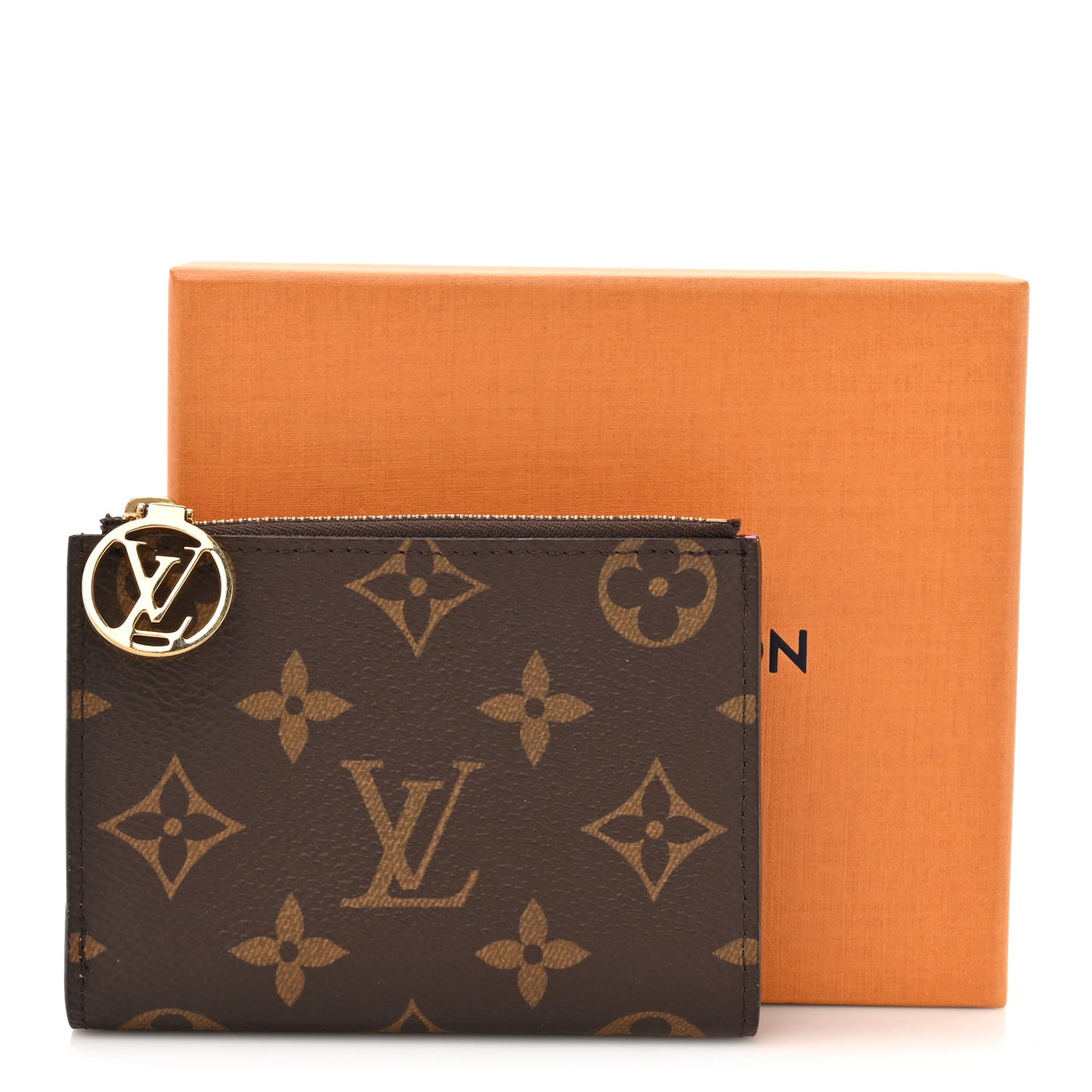 Monogram Lisa Wallet Rose Lollipop