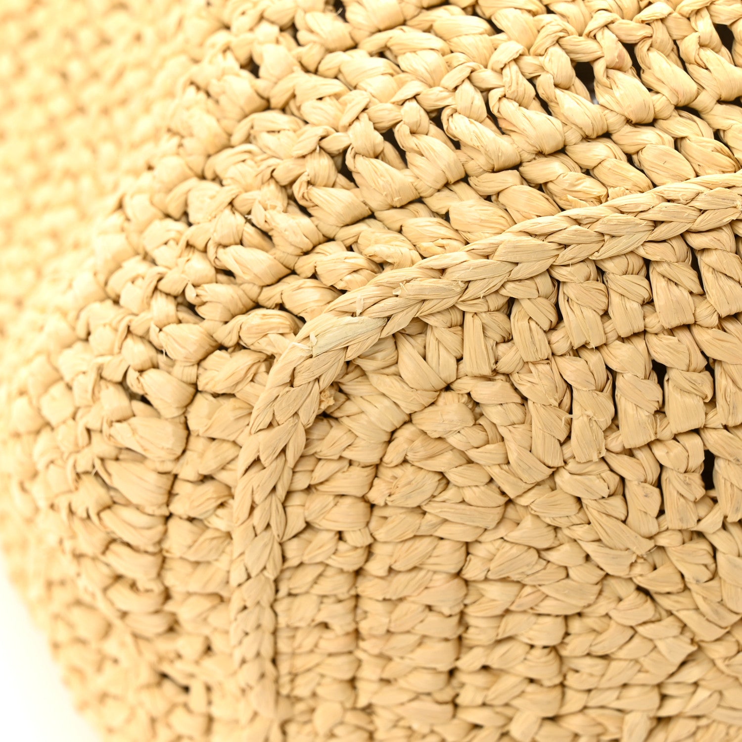 Saint Laurent Raffia Rive Gauche Tote Natural 11 of 12