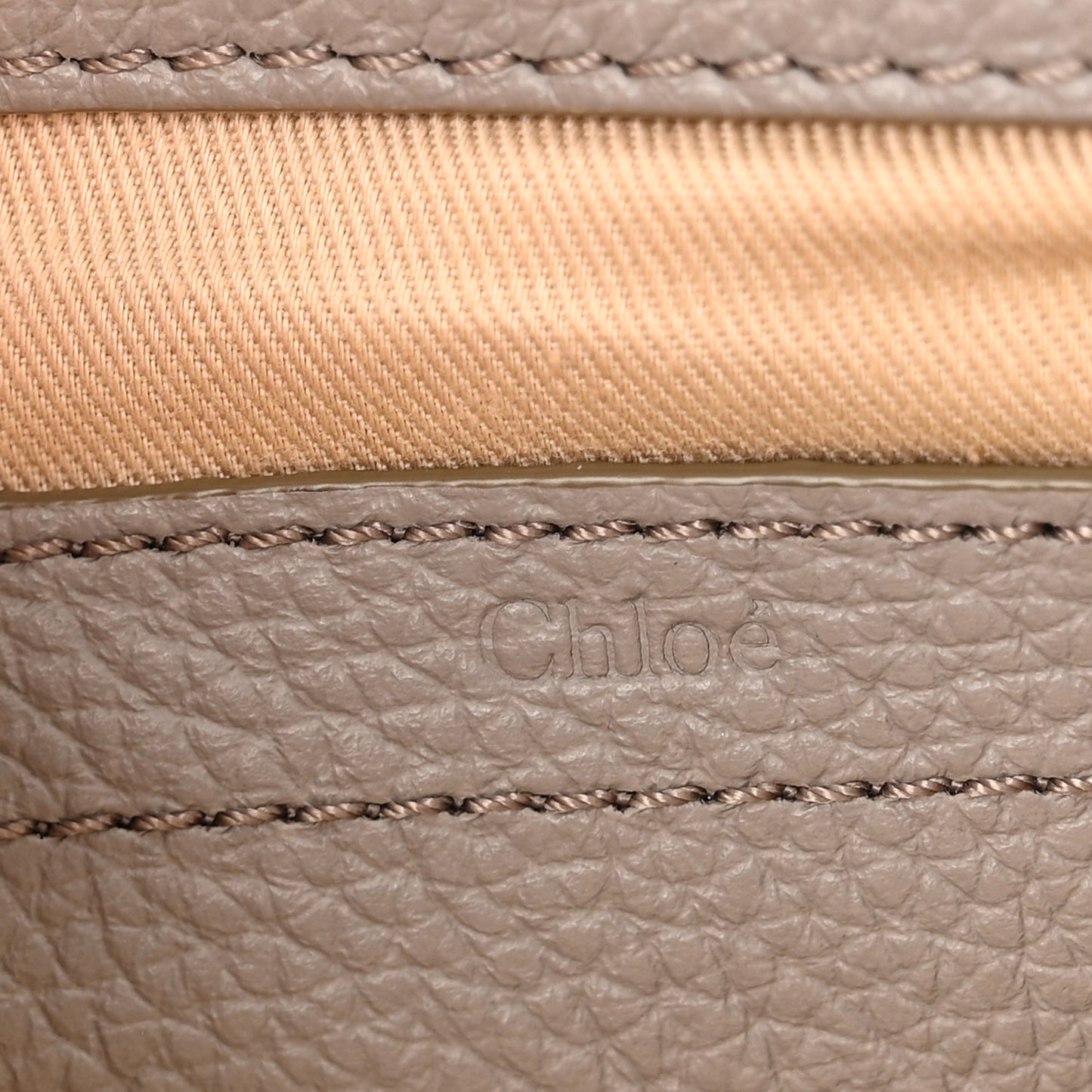 Calfskin Mini Marcie Round Crossbody Bag Cashmere Grey