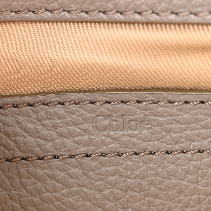 Chloe Calfskin Mini Marcie Round Crossbody Bag Cashmere Grey 6 of 15