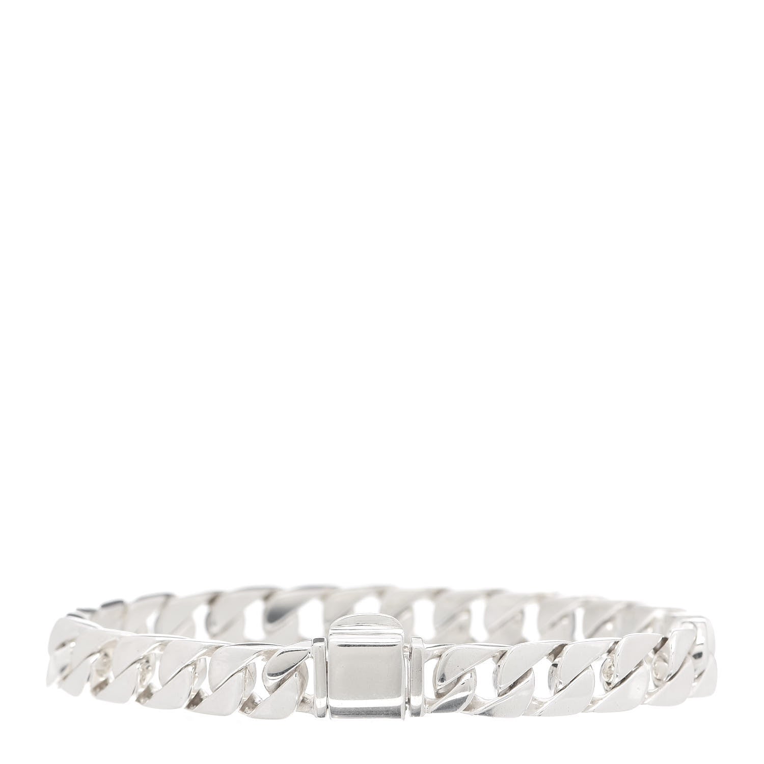 Tiffany Sterling Silver Curb Link Bracelet 3 of 7