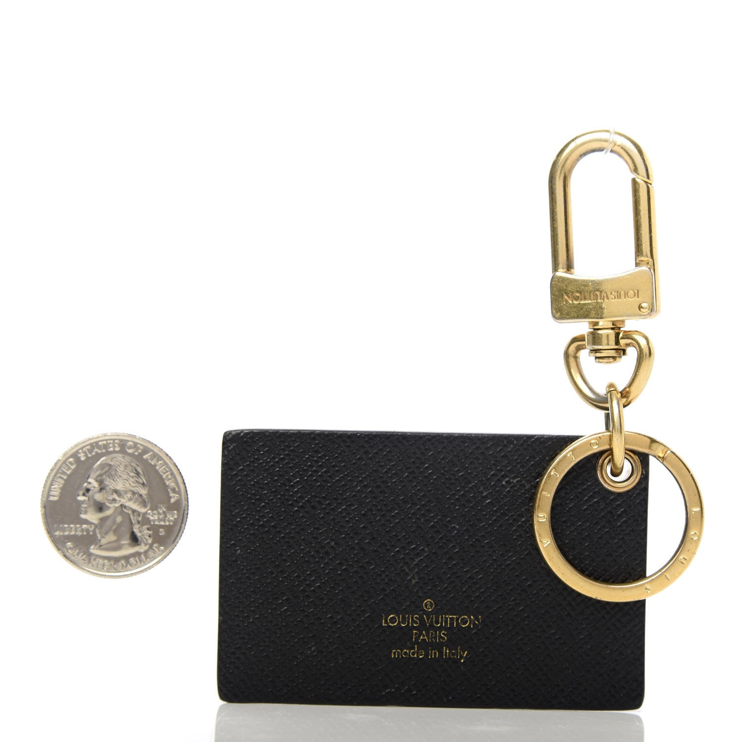 Louis Vuitton Petite Malle Bag Charm Key Holder Brown 2 of 3