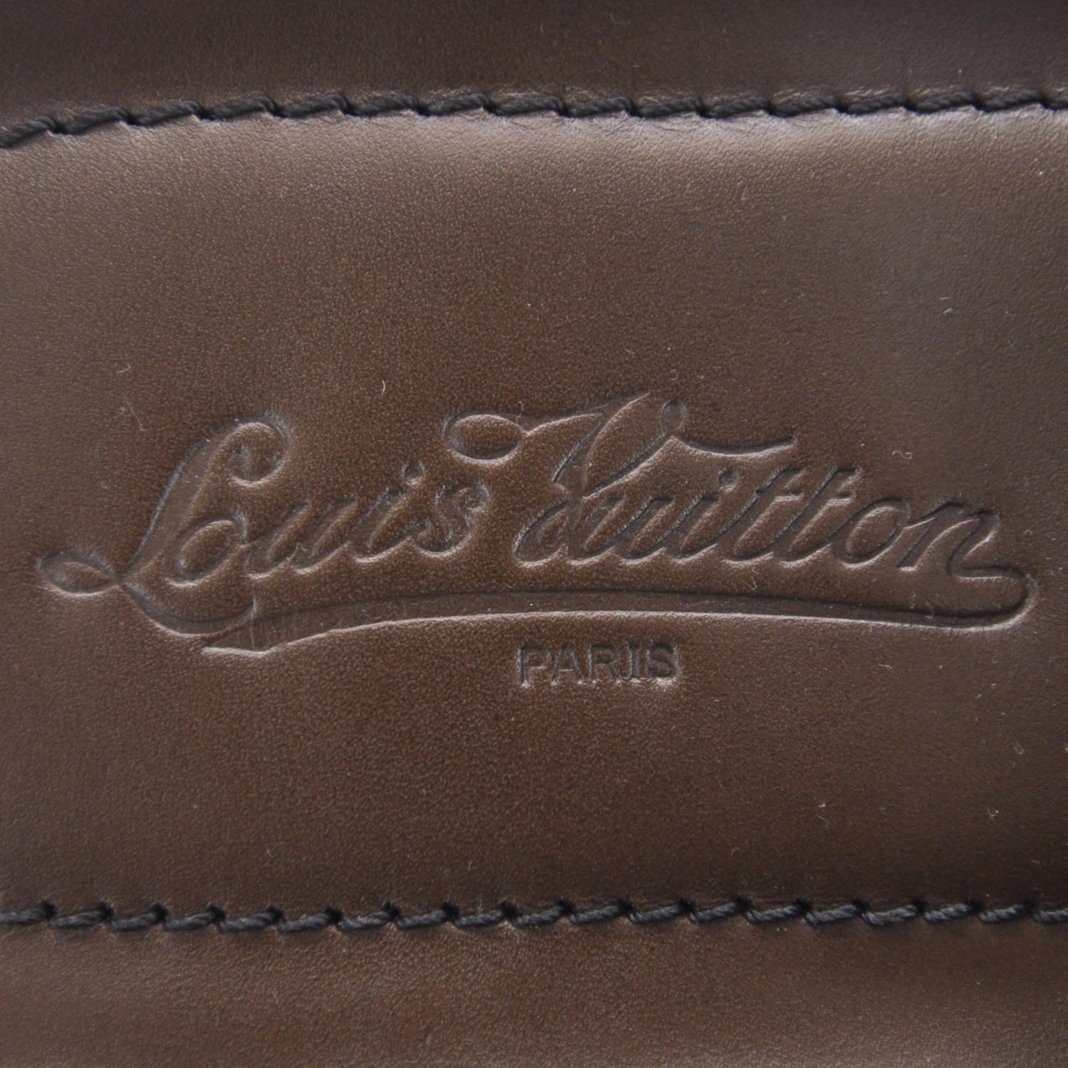 Louis Vuitton Leather Mule Sandals Brown 11 6 of 7