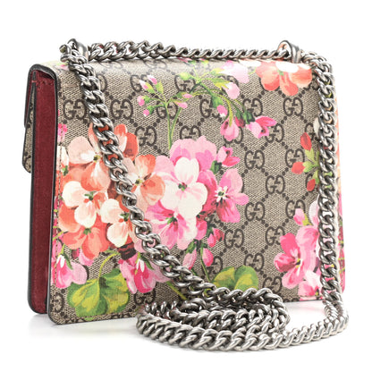 Gucci GG Supreme Monogram Blooms Mini Dionysus Shoulder Bag Beige Multicolor Dry Rose 3 of 11