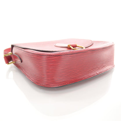 Louis Vuitton Epi Saint Cloud GM Castillan Red 4 of 8