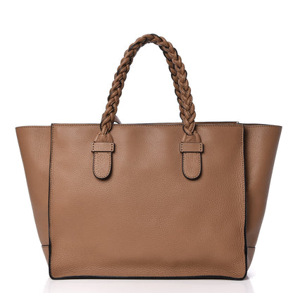 Valentino Garavani Grained Calfskin To Be Cool Tote Beige 3 of 9