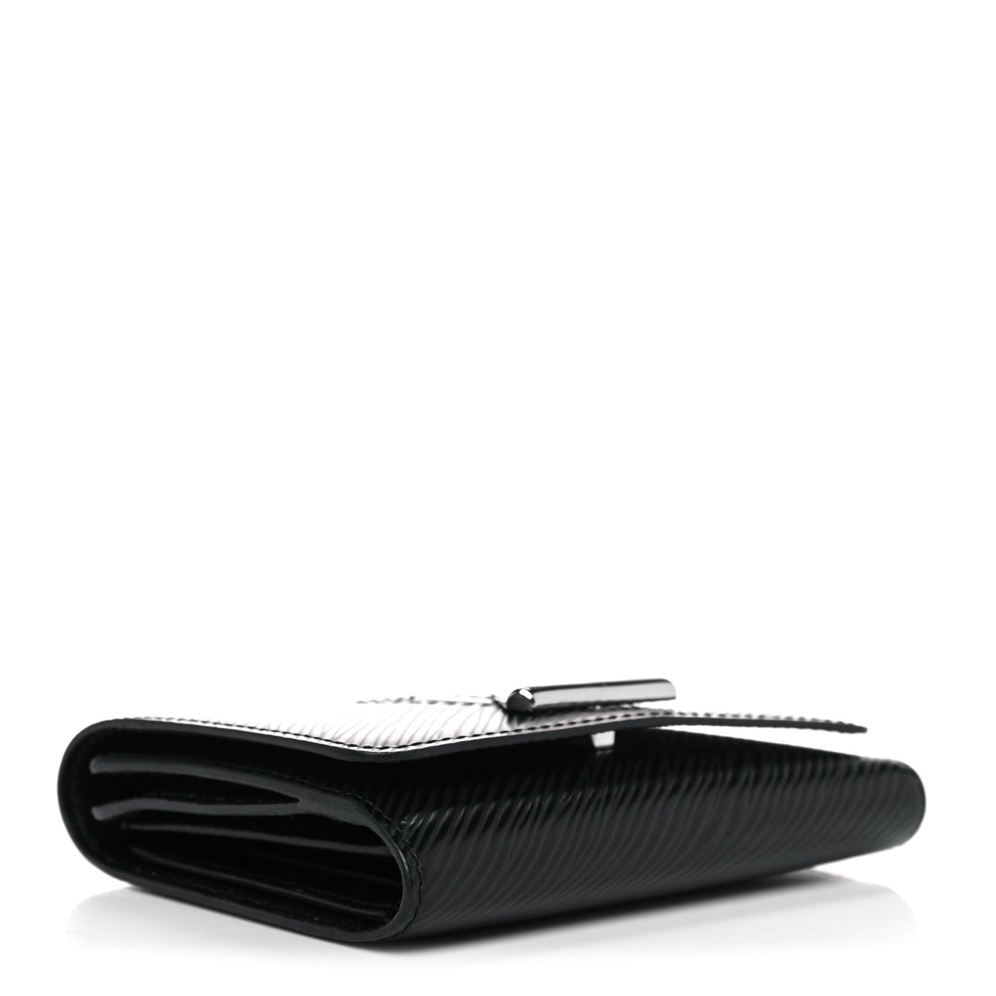 Epi Twist Compact Wallet Black