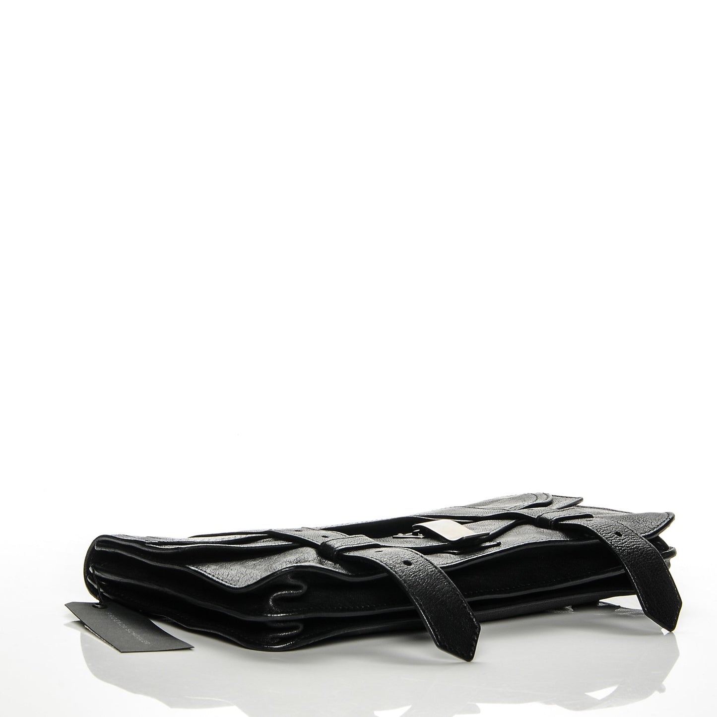 Lambskin PS1 Pochette Clutch Black