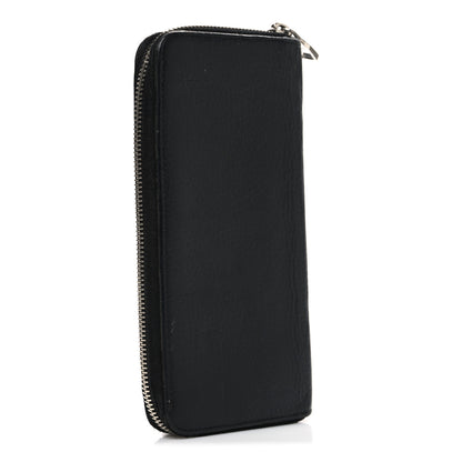 Louis Vuitton Taurillon Vertical Zippy Wallet Black 3 of 8
