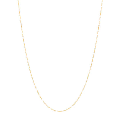 Tiffany 18K Yellow Gold Chain Necklace 16" 1 of 4