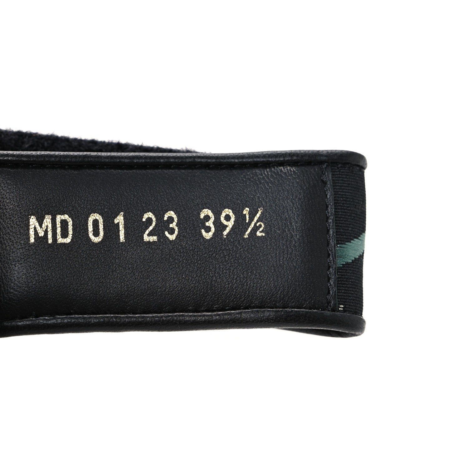 Christian Dior Technical Fabric Petites Fleurs Print Dioract Sandals 39.5 Black Multicolor 9 of 11