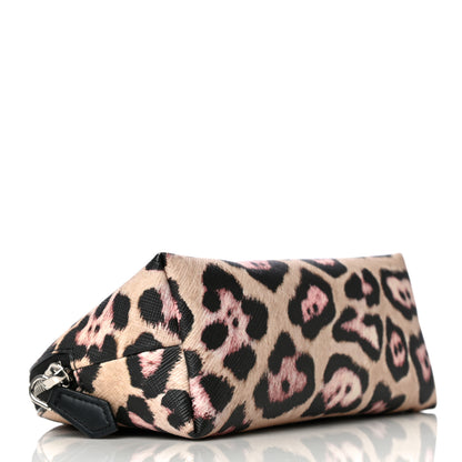 Givenchy Coated Canvas Jaguar Print Cosmetic Case 4 of 11