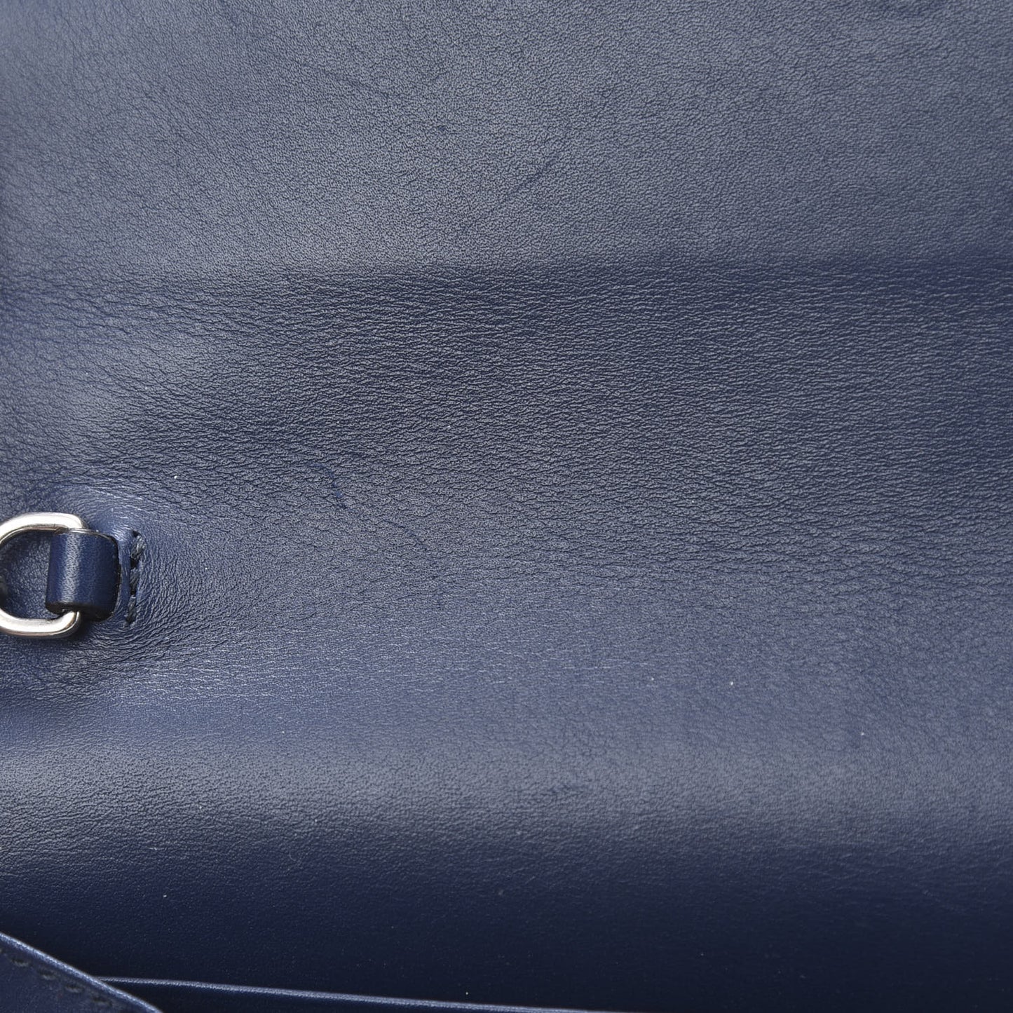 Velvet Crystal GG Monogram Mini Dionysus Chain Wallet Blue Beige Black