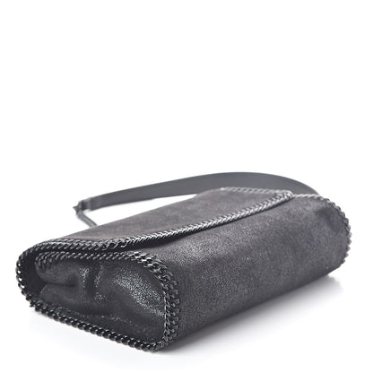 Stella McCartney Shaggy Deer Falabella Messenger Black 4 of 9