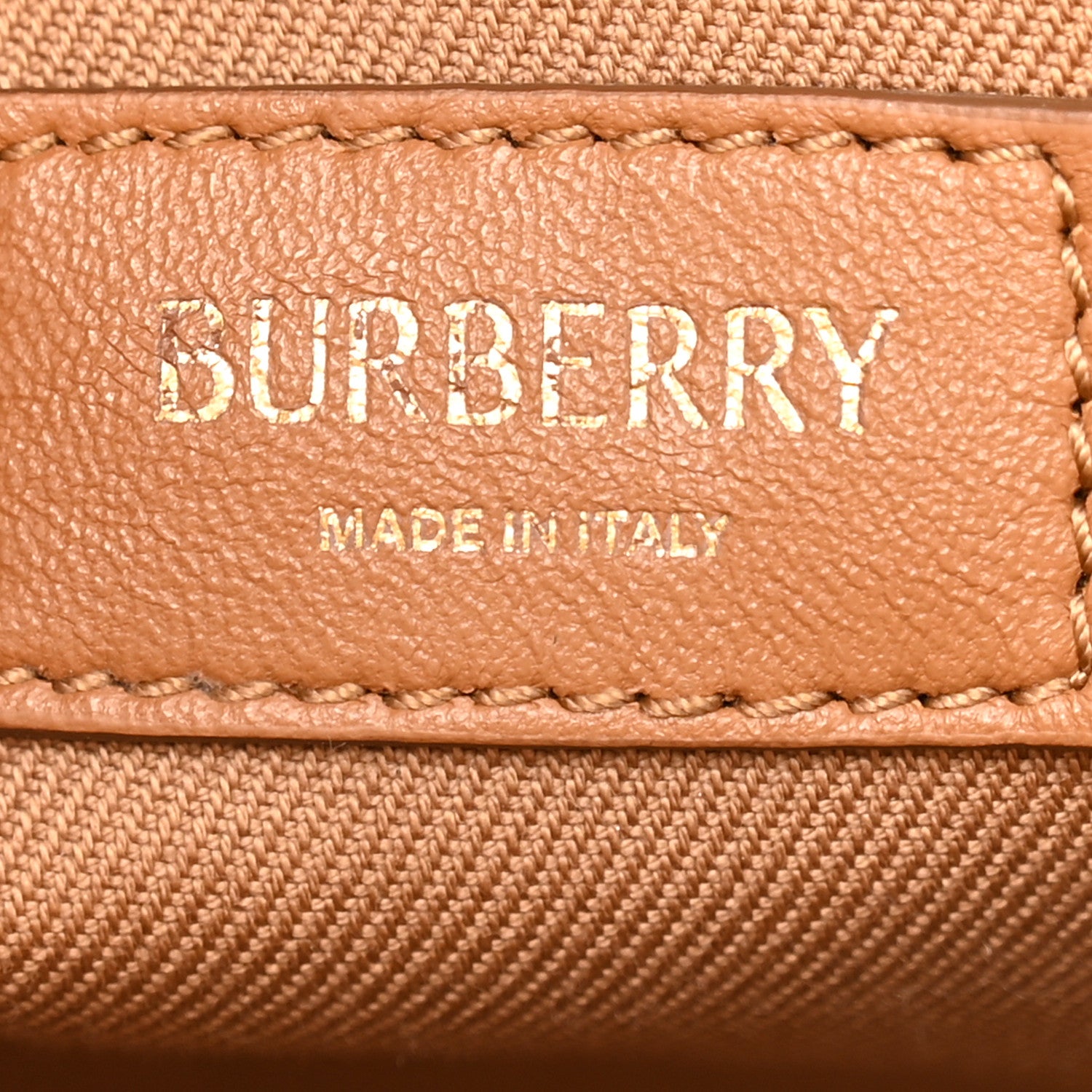 Burberry Lambskin Quilted Small Lola Camera Bag Maple Brown 6 of 10