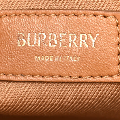 Burberry Lambskin Quilted Small Lola Camera Bag Maple Brown 6 of 10