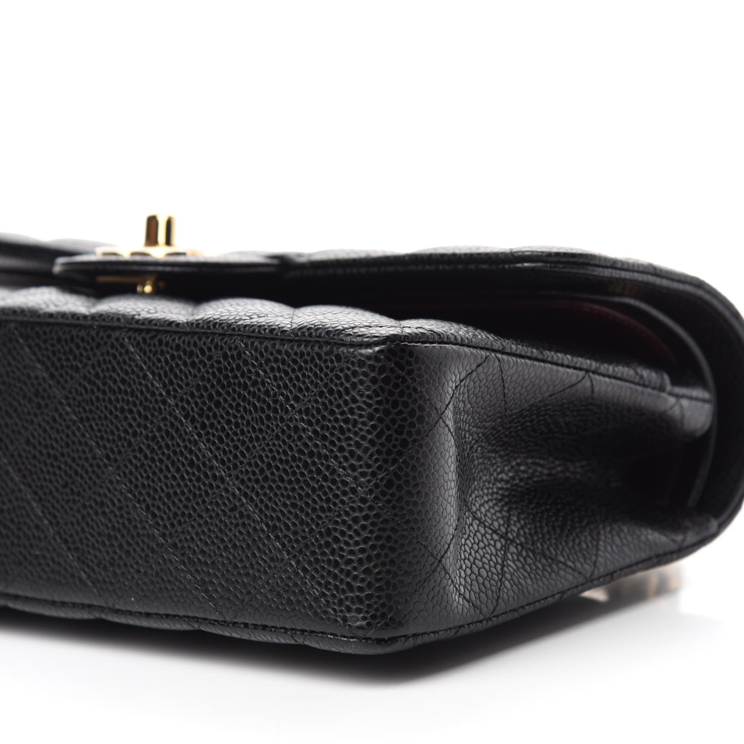 Chanel Caviar Quilted Small Double Flap Black 7 of 11