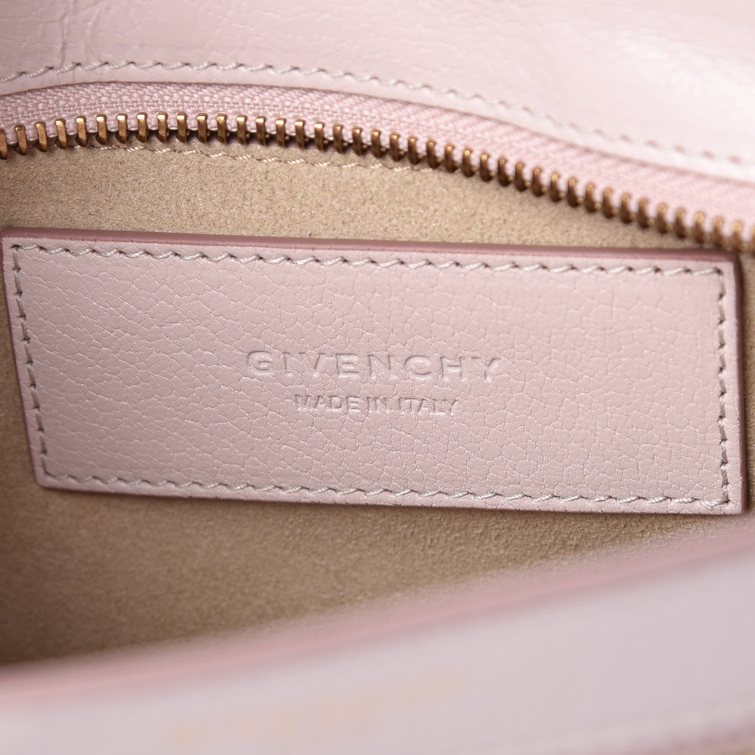 Givenchy Goatskin Diamond Quilted Pocket Crossbody Pale Pink 6 of 12