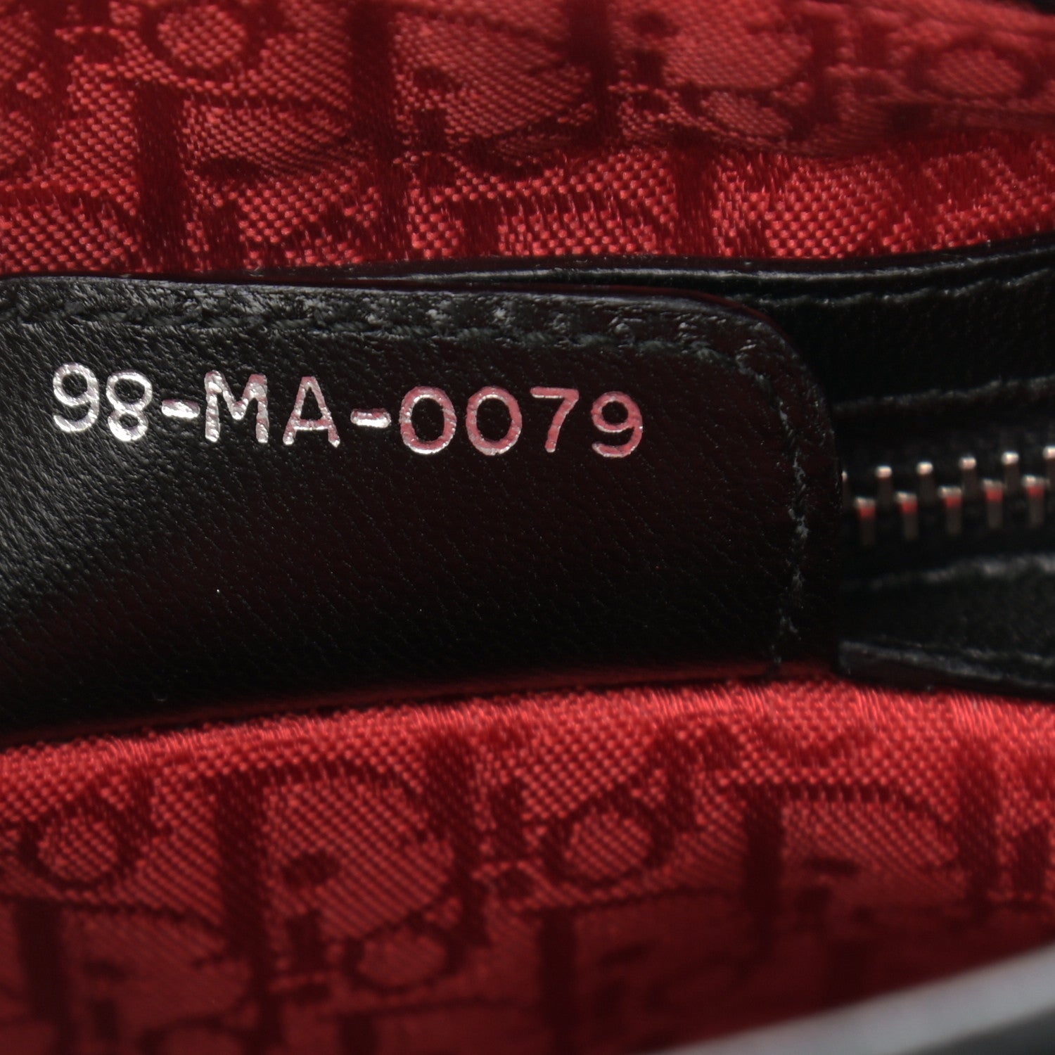 Christian Dior Lambskin Cannage Medium Lady Dior Black 6 of 11