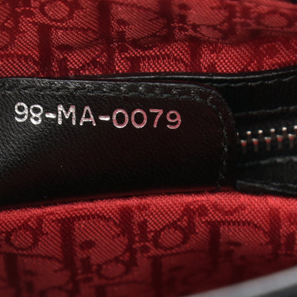 Christian Dior Lambskin Cannage Medium Lady Dior Black 6 of 11